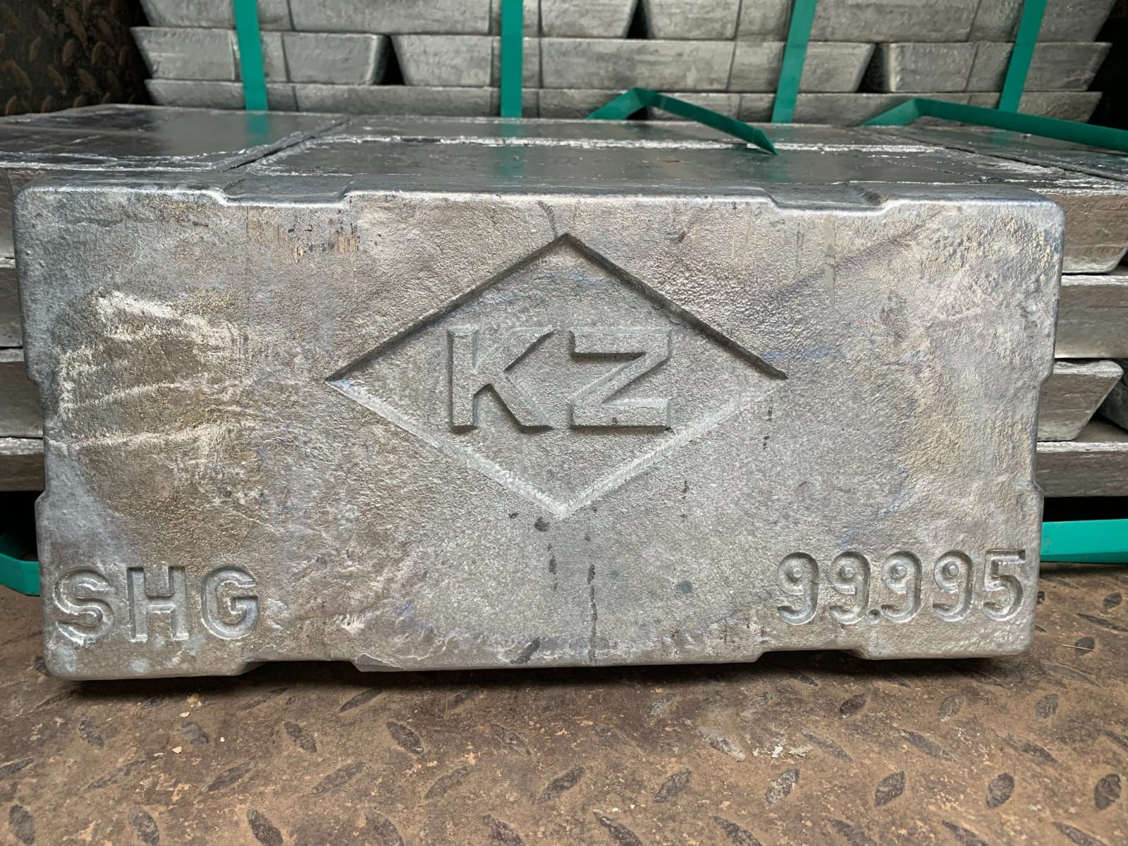 KZ SHG 99.995% imported zinc ingot